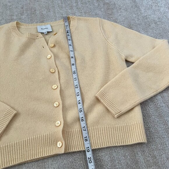 Reformation Clara Cashmere Cardigan Sweater S - Picture 5 of 8